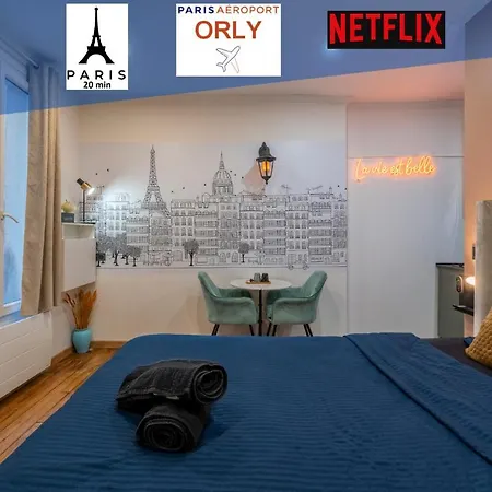 Parisian Cocoon - Paris Orly Apartment Choisy-le-Roi Exterior photo